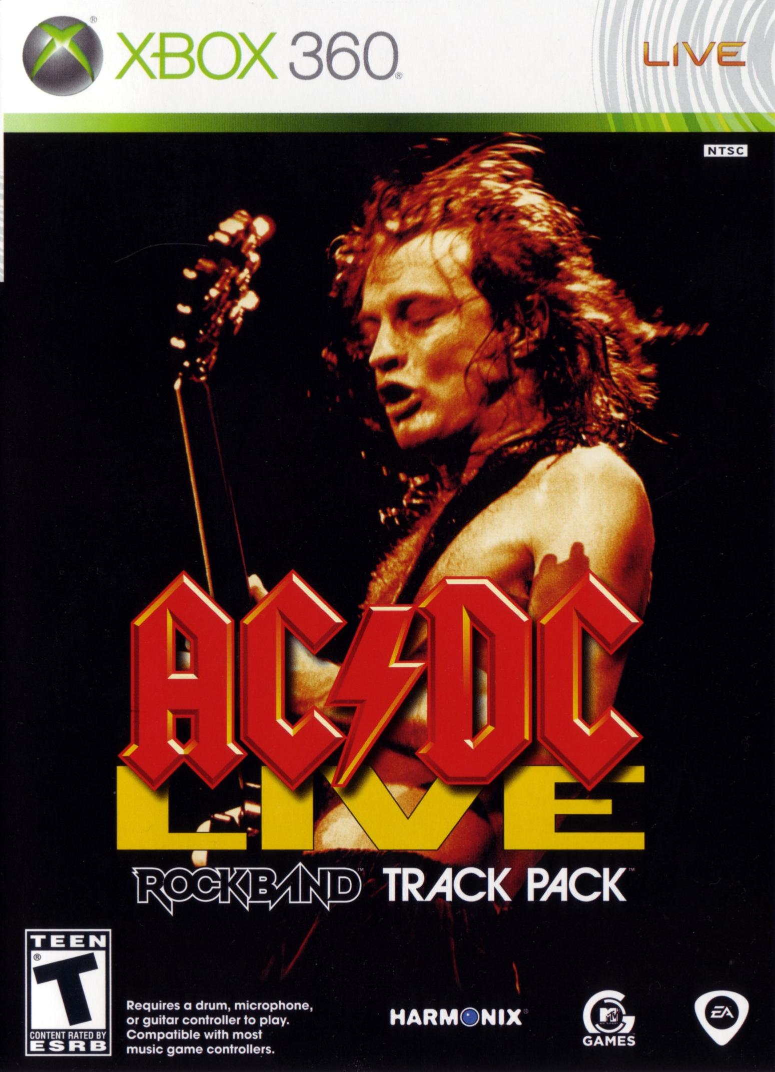 AC/DC: Live: Rock Band: Track Pack