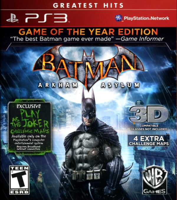 Batman: Arkham Asylum: Game of the Year Edition