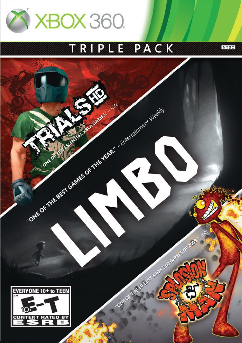 Trials HD + Limbo + 'Splosion Man: Triple Pack