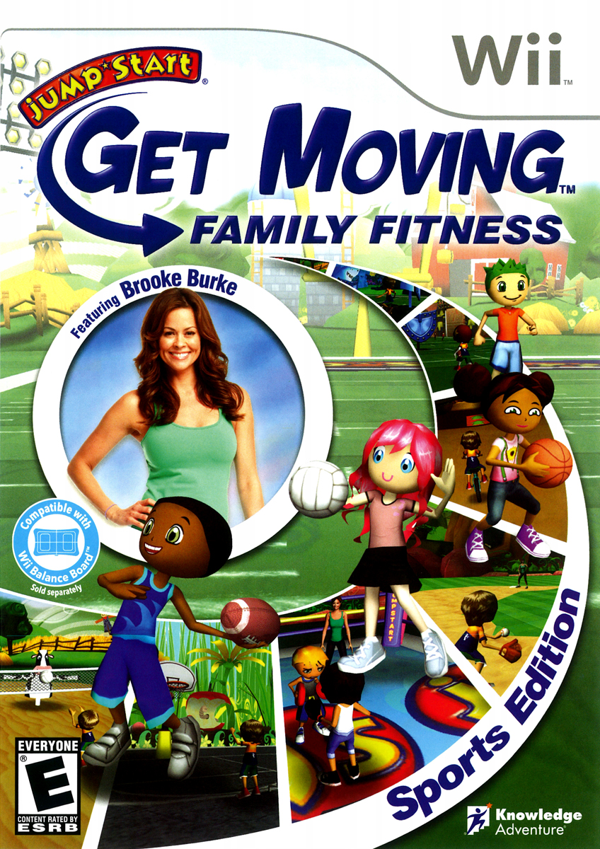 Get Moving: Family Fitness featuring Brooke Burke: Sports Edition [jump*Start]