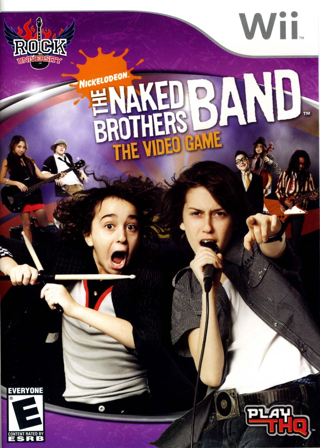 The Naked Brothers Band: The Video Game [Rock University Presents, Nickelodeon]