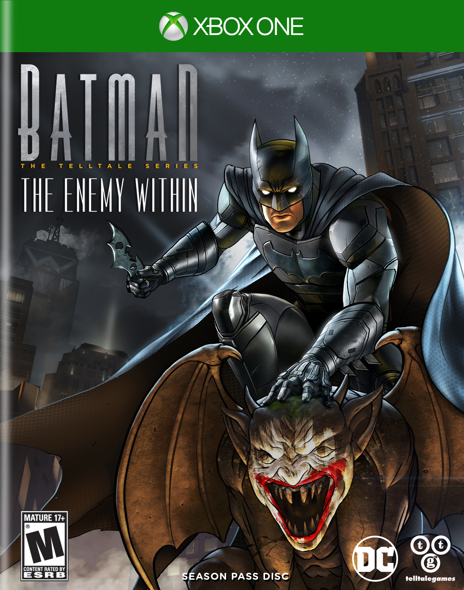 Batman: The Enemy Within: The Telltale Series: Season Pass Disc