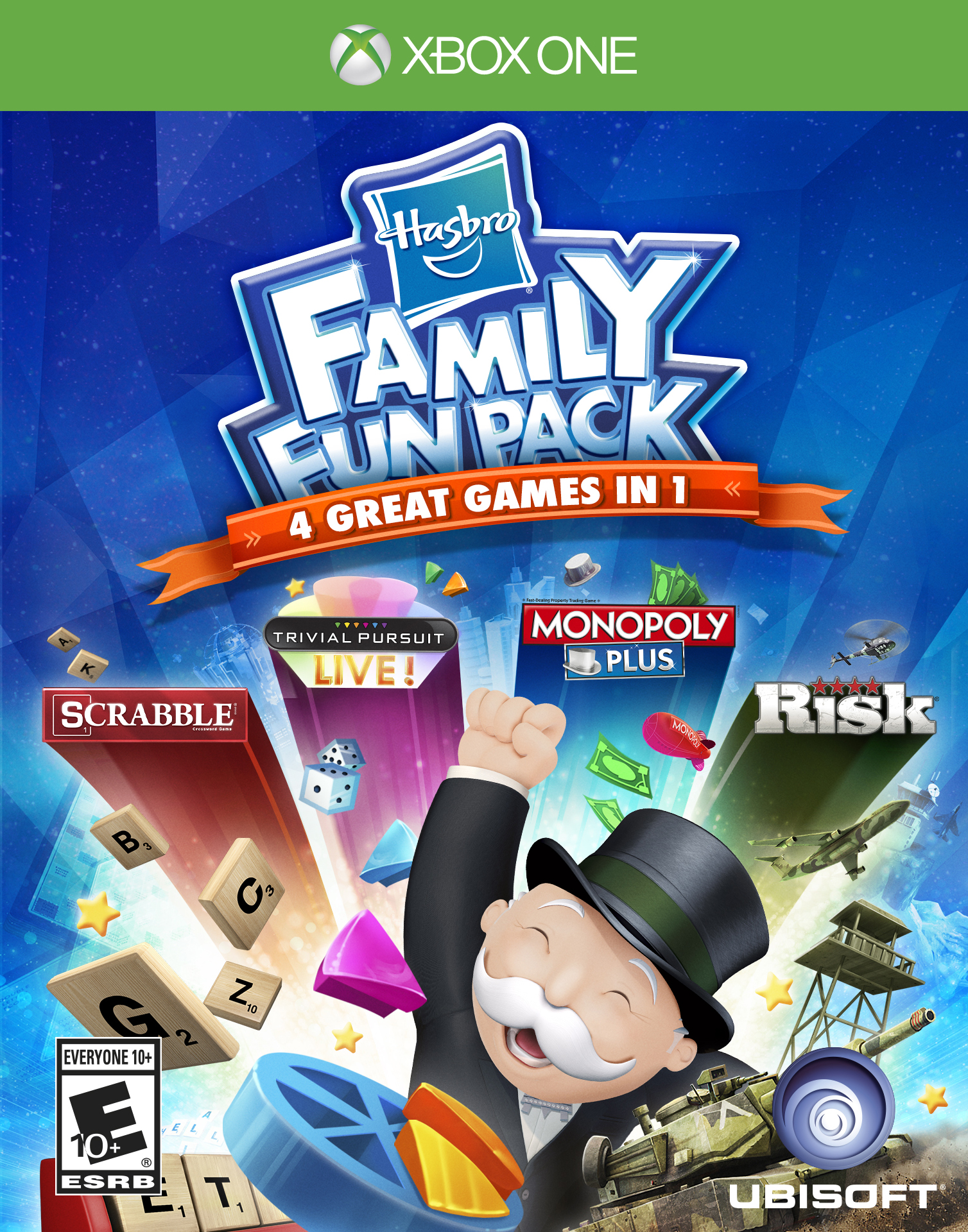 Family Fun Pack: 4 Great Games in 1 [Hasbro]