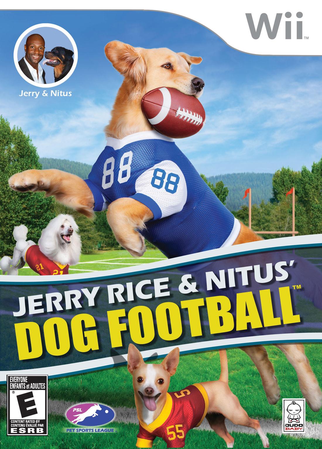 Jerry Rice & Nitus': Dog Football