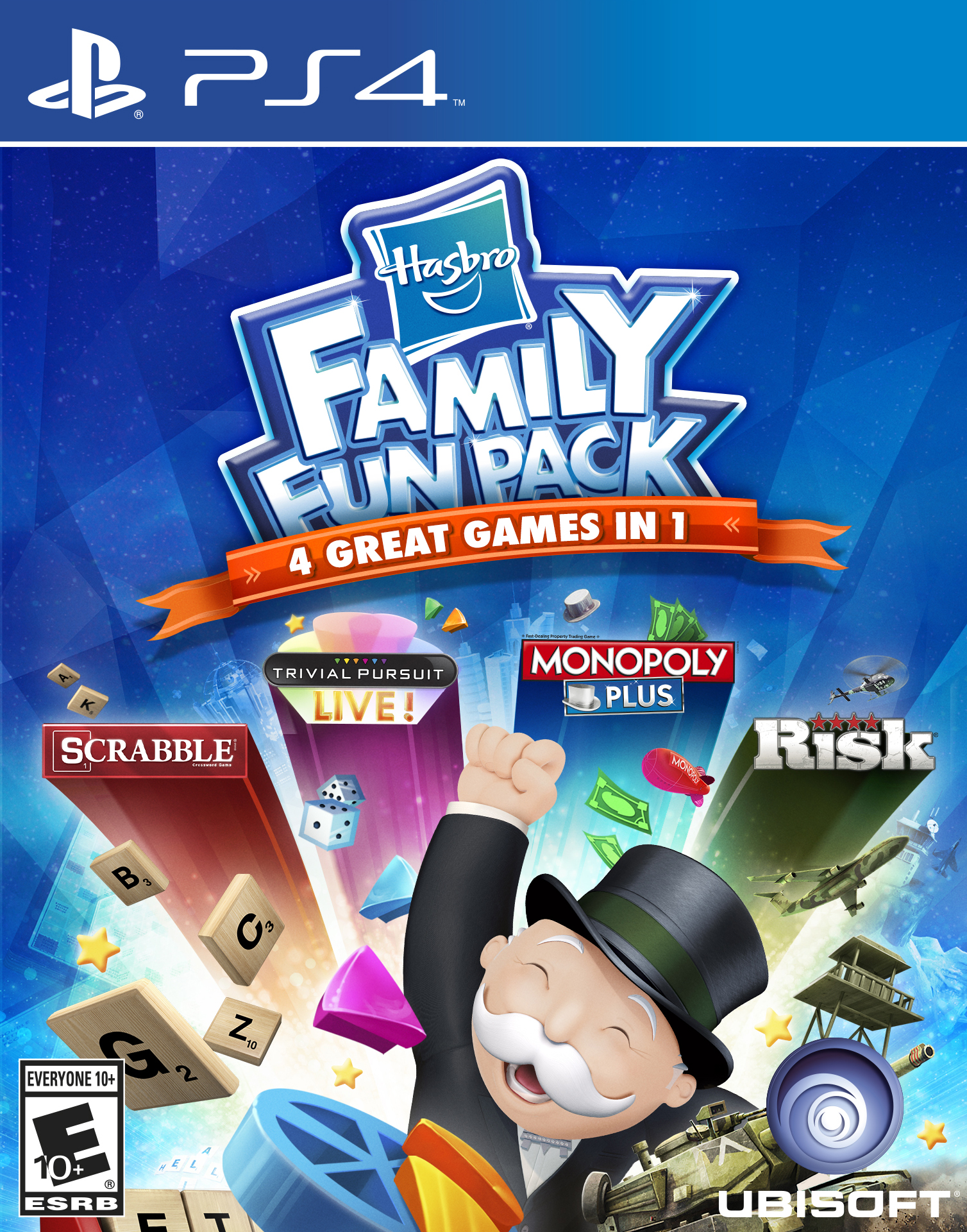 Family Fun Pack: 4 Great Games in 1 [Hasbro]
